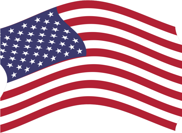 Us Flag Clipart - Usa Flag (640x480), Png Download