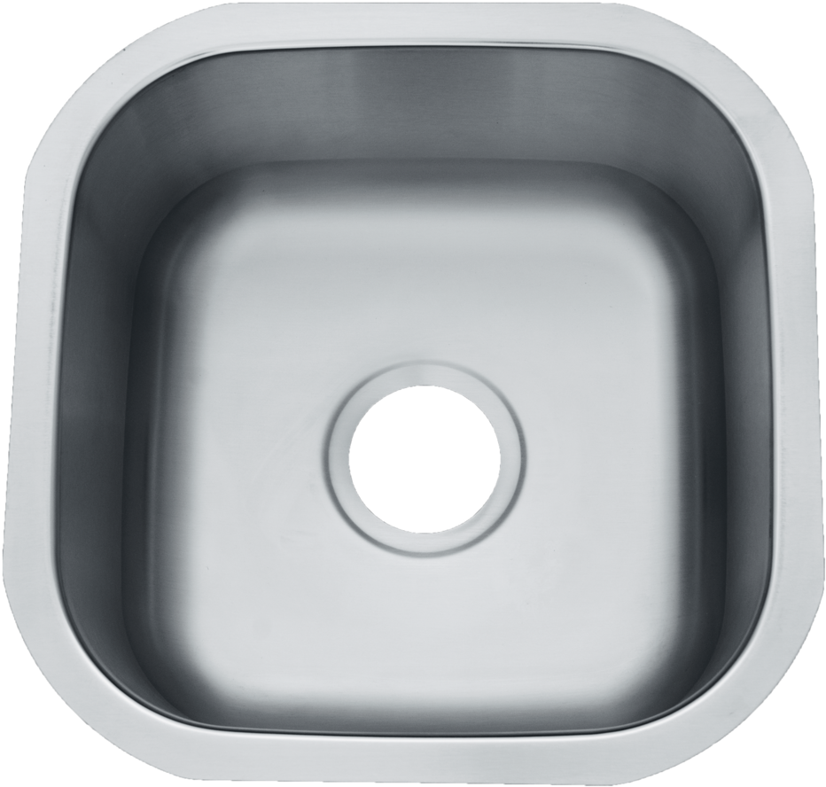 18 Gauge Stainless Steel Bar Sink (1000x951), Png Download