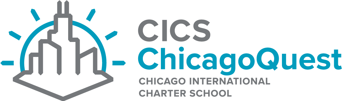 Cics Chicagoquest Logo - Chicago International Charter School - Bucktown (1308x533), Png Download