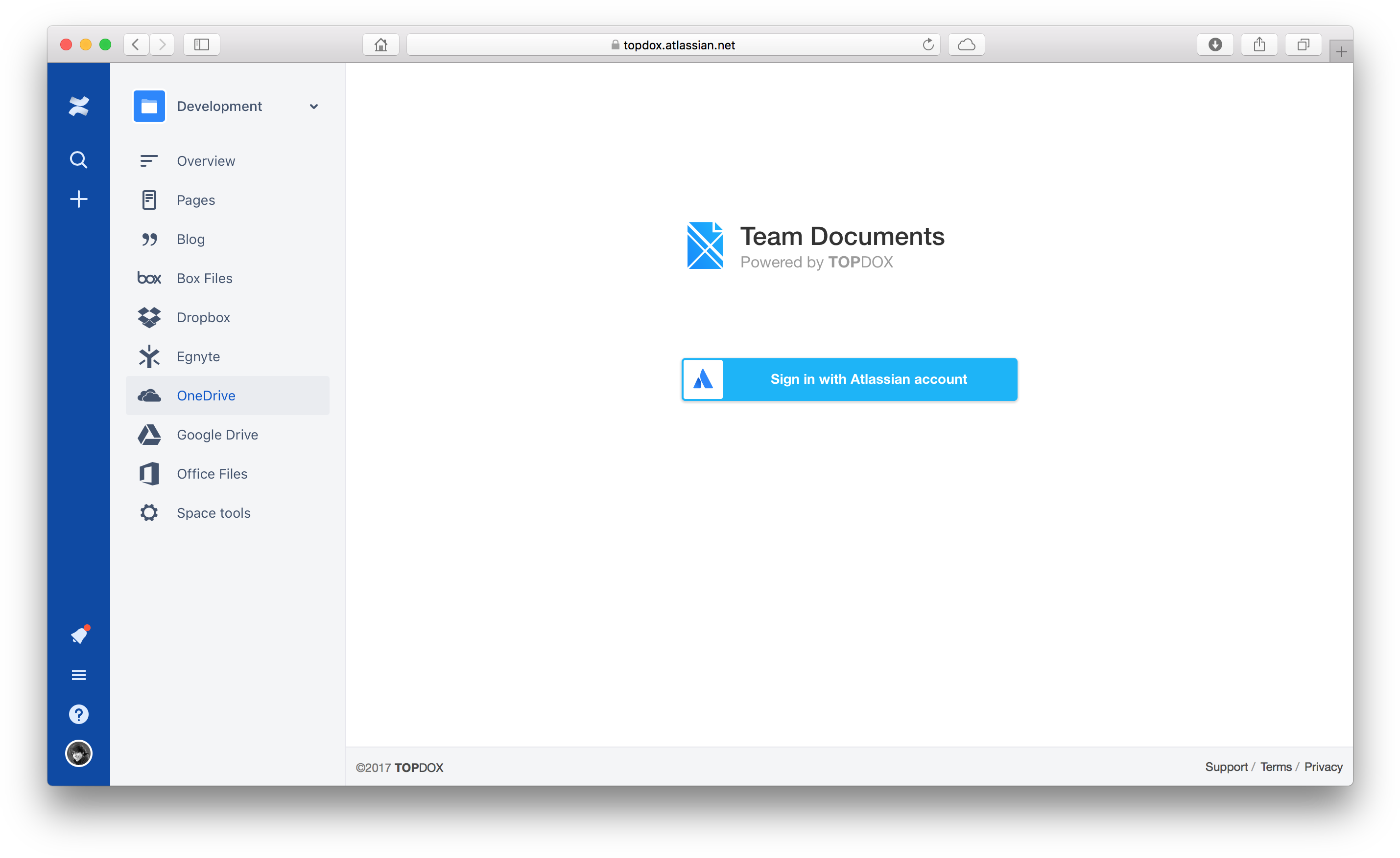 Connect The Onedrive Add-on App To Confluence - Desk (2890x1778), Png Download