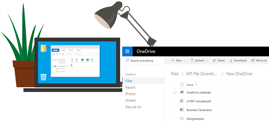 Onedrive Desktop Synchronization - Onedrive (920x419), Png Download