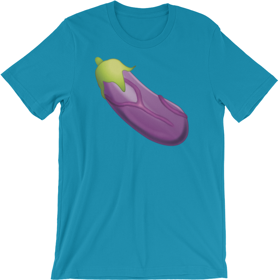 Veiny Eggplant Emoji T Shirts Swish Embassy - Office Us Merch (1000x1000), Png Download
