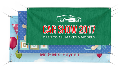 Event Vinyl Banner - Custom Event Banners - Custom Personalized Event Banners (550x350), Png Download