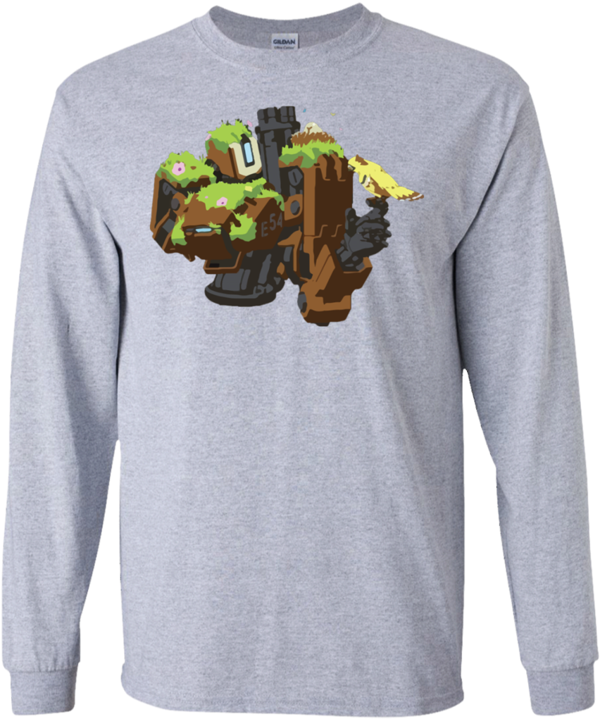 Overwatch Bastion Overgrown Spray - Overwatch Bastion Overgrown (1024x1024), Png Download