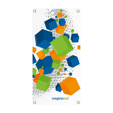 Outdoor Vinyl Banners With Grommets - Roll Up Standard Xl (385x385), Png Download