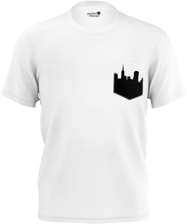 Pocket Change Pocket Tee - T-shirt (480x480), Png Download