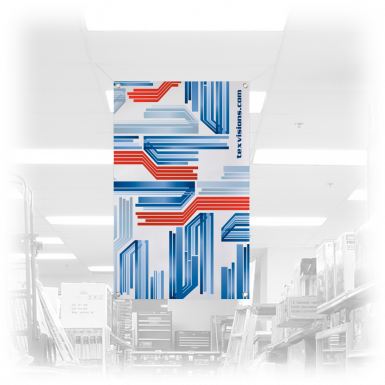 Portrait Indoor Vinyl Banners Are A Versatile Advertising - Graphic Design (385x385), Png Download