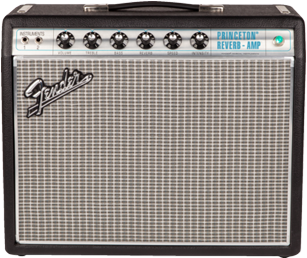 Combo Electric Guitar Amps - Fender '68 Custom Princeton Reverb Guitar Amplifier (450x300), Png Download