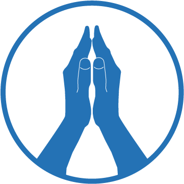 Praying Hands Icon Png (393x397), Png Download