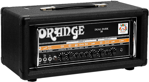1 In Stock - Orange Dual Dark 100 Head Guitar Amp (620x620), Png Download