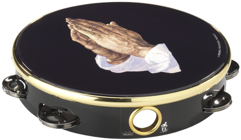 Praying Hand , 8" - Tambourine With Praying Hands (535x535), Png Download