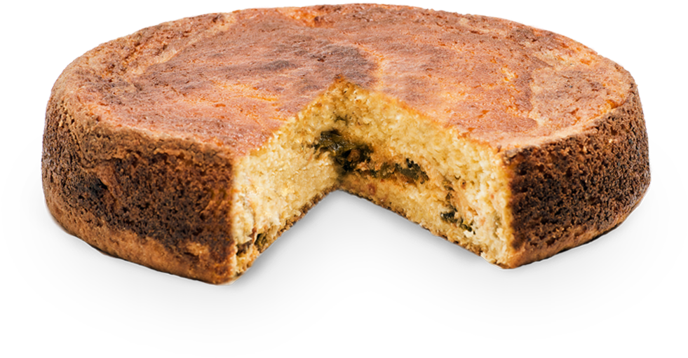 Pastel De Elote Con Rajas - Pumpernickel (1024x1024), Png Download