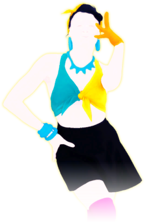 El Tiki By Maluma Just Dance 2017, Dancer - Just Dance El Tiki Alternative (480x480), Png Download