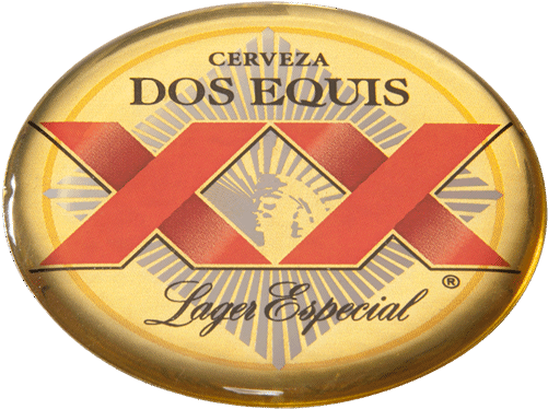 Control Panel Graphic Overlay - Dos Equis Sticker (500x500), Png Download