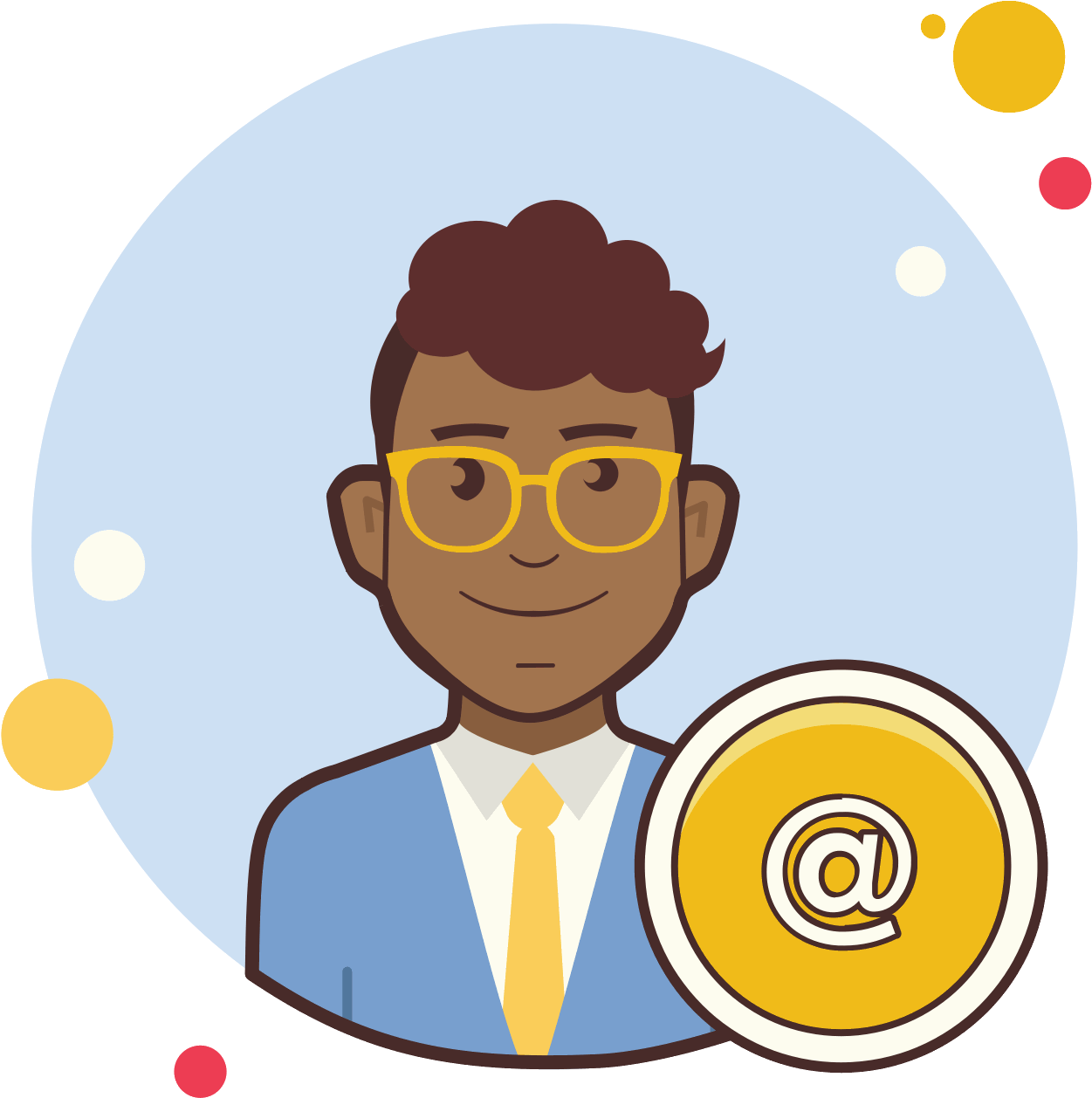 All Icons Are In The Flat Vector Style, However, Differ - Man (1600x1600), Png Download