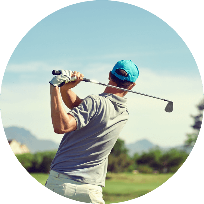 There's Not One Perfect Golf Swing, But There's One - Develop Mental Toughness In Golf By Using Meditation: (677x677), Png Download