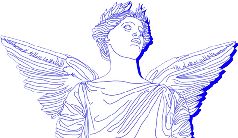 Blue Aesthetics Shared By Temari On We Heart It - Aesthetic Drawing Tumblr Transparent (500x387), Png Download