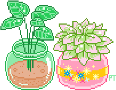 72 Best Kawaii Pixels Images On Pinterest - Aesthetic Pixel Art Transparent (500x383), Png Download