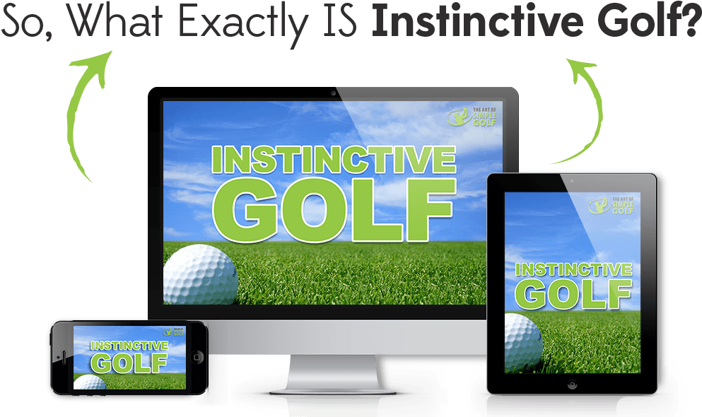 Instinctive Golf Swing - Golf Ball On Fairway (1022x597), Png Download