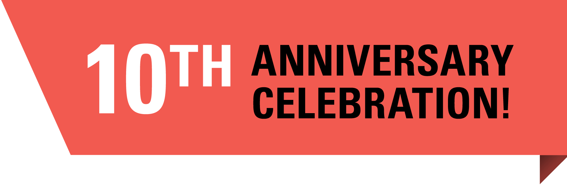Please Join Us For An Evening Of Networking At Our - 10th Anniversary Celebration (1839x600), Png Download