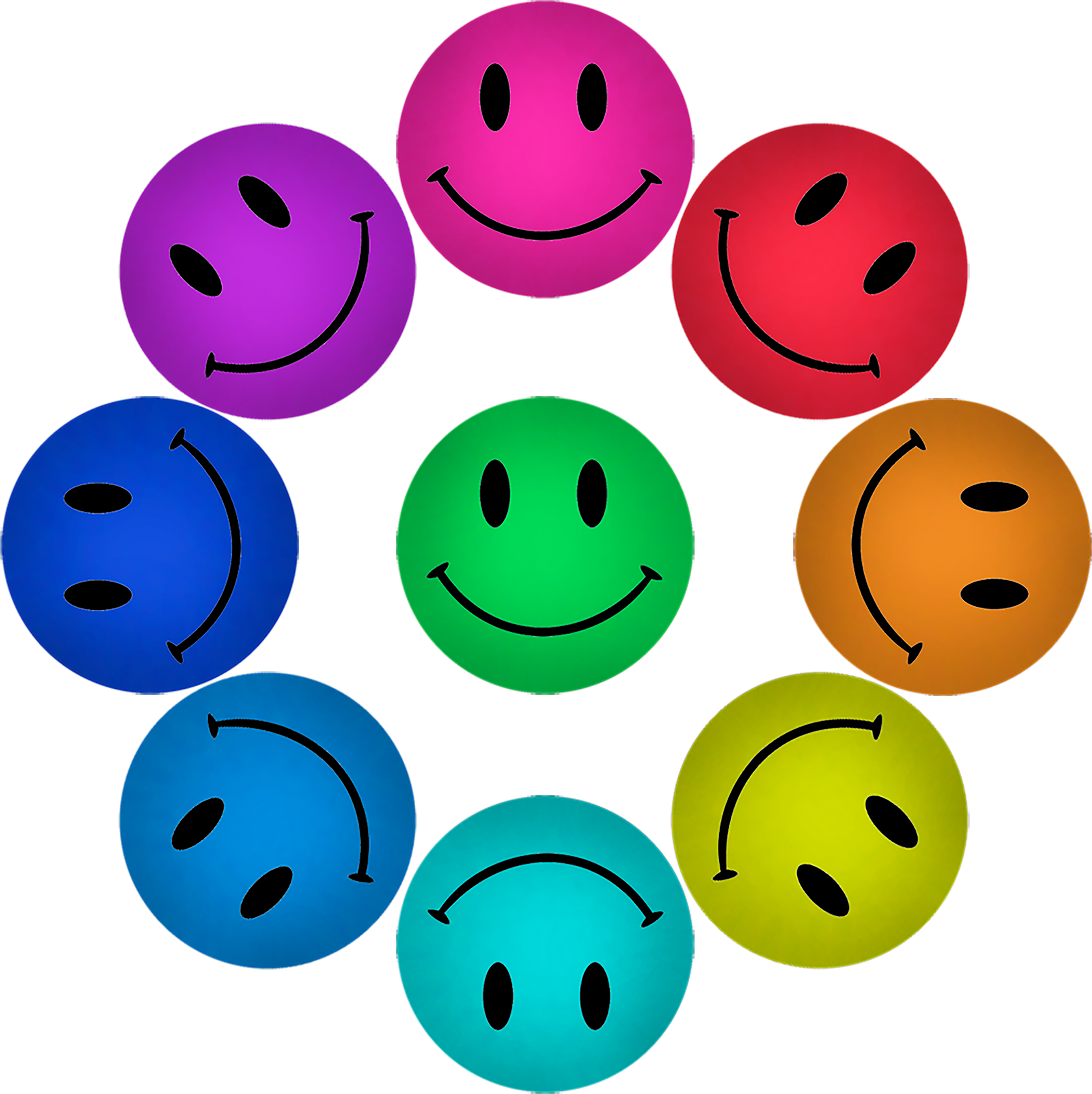 Easy Santa Icon - 8 Roles Cles Du Manager (2732x2732), Png Download