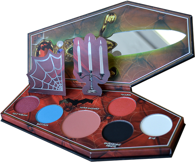 The Lunatick Cosmetic Labs Mistress Of The Dark Elvira - Lunatick Cosmetic Labs Elvira Palette (750x564), Png Download