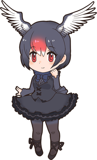 Black Swanolddesign - Kemono Friends Black Swan (397x654), Png Download