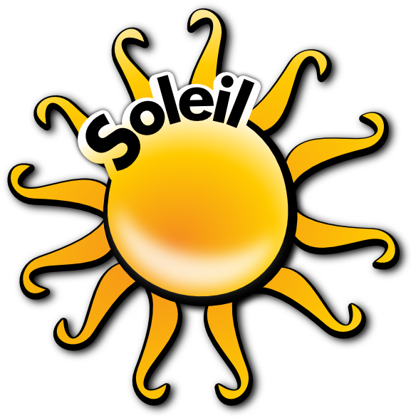 Free Vector Sun With Text On Path Clip Art - Sunshine Clipart (582x594), Png Download