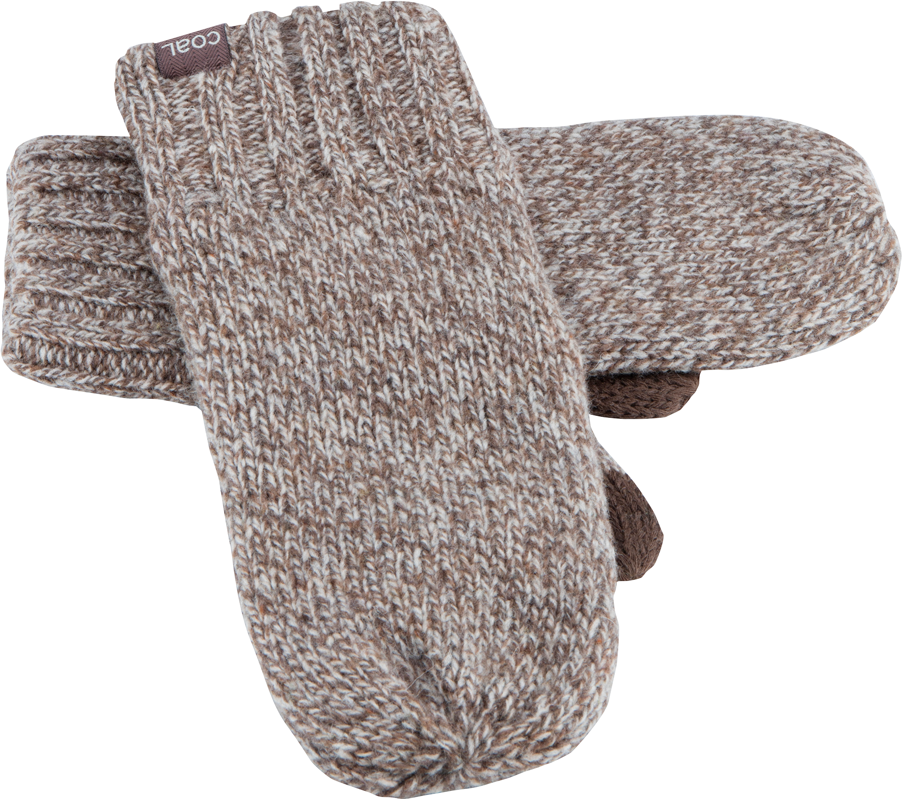 The Rowan Mitten - Coal The Rowan Mitt (brown Marl) Os::brown Marl (2048x2048), Png Download