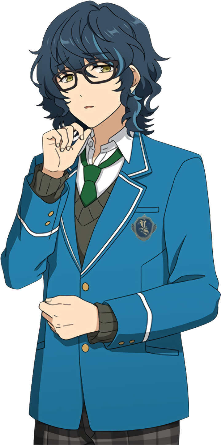 Tsumugi Aoba Full Render - Cartoon (756x1464), Png Download
