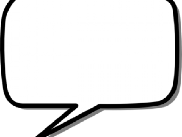 Speech Balloon Png - Speech Bubble White Png (640x480), Png Download