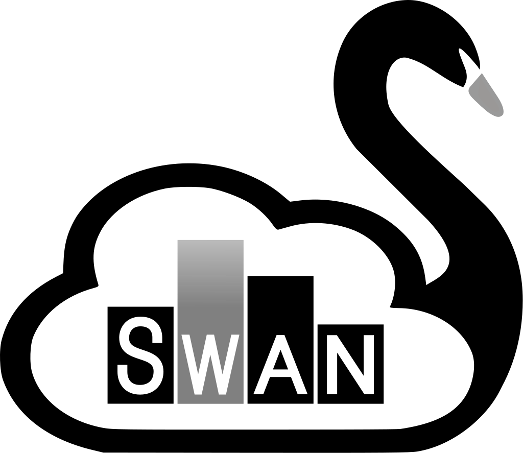 Without Letters - Cern Swan (1024x887), Png Download