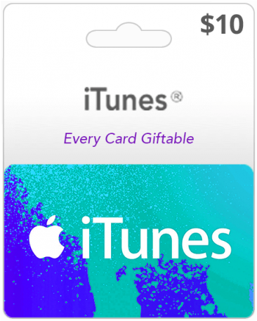 $10 Usa Itunes Gift Card - Itunes Card In Canada (456x456), Png Download