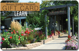 E Gift Card - Bowers Harbor Vineyards (350x450), Png Download