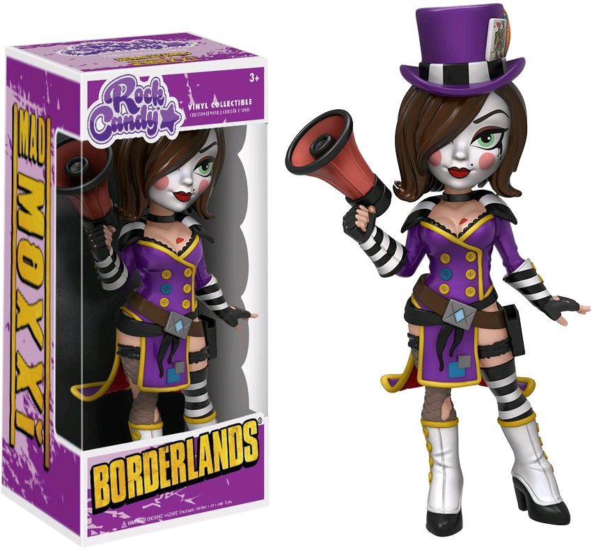 Borderlands - Funko Rock Candy Moxxi (853x792), Png Download