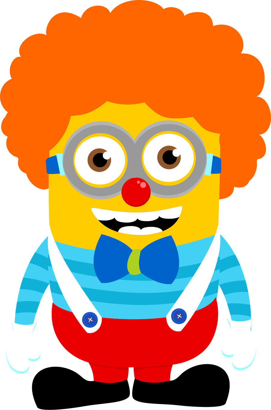Minions - Clown Minion (900x1358), Png Download