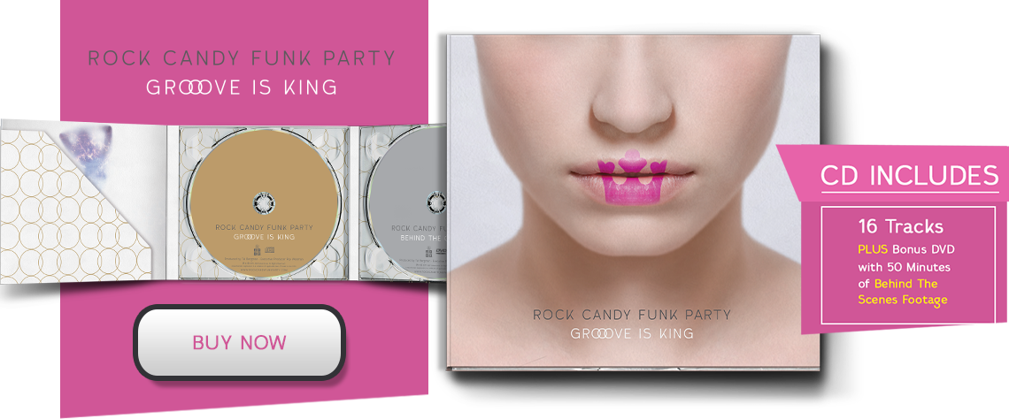 Los Angeles, Ca, June 29, - Grooove Is King - Rock Candy Funk Party - Cd + Dvd (1140x474), Png Download