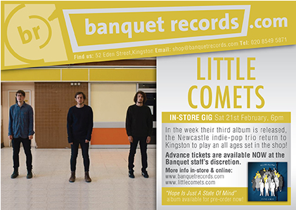 Saturday 21st February At Banquet Records - Little Comets (420x420), Png Download