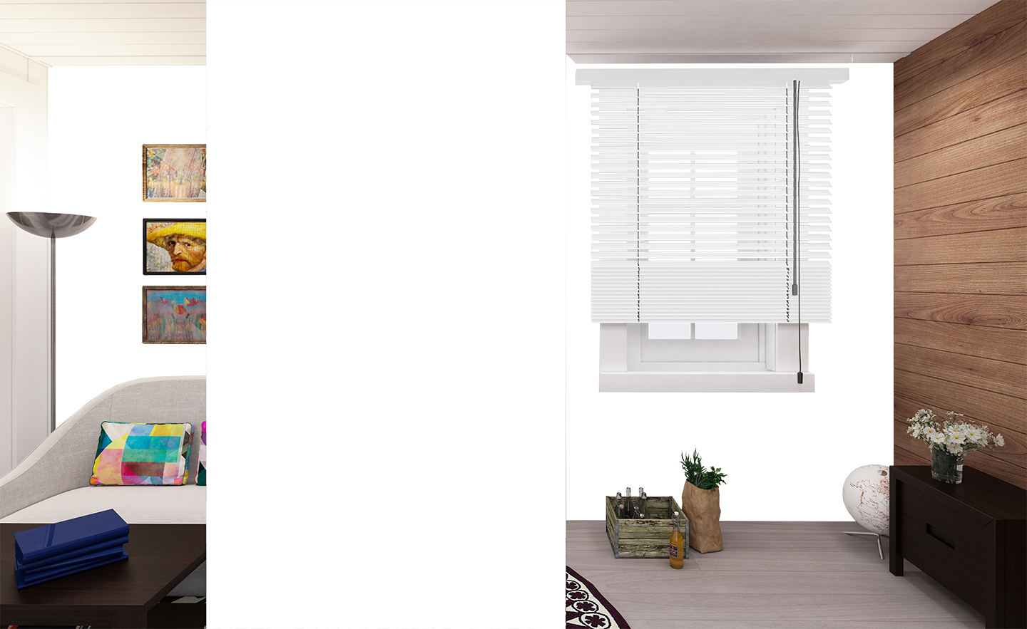 Step1 - Window Blind (1440x883), Png Download