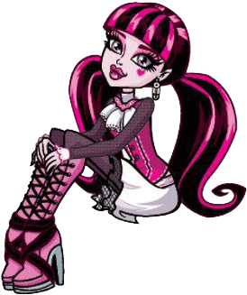 Free Monster High Logo Png - Monster High Draculaura (322x400), Png Download
