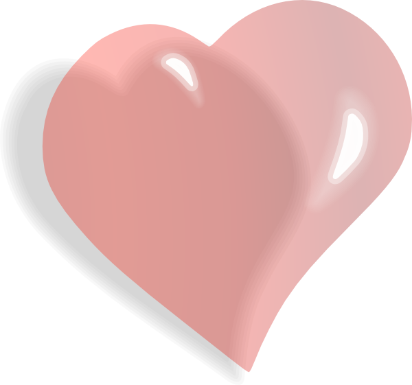 Small - Heart (600x561), Png Download