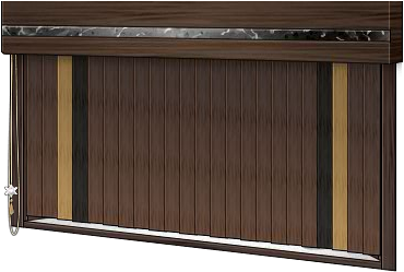Fine Wooden Blinds Window - 木製 の 高級 ブラインド 窓 艦 これ (438x360), Png Download