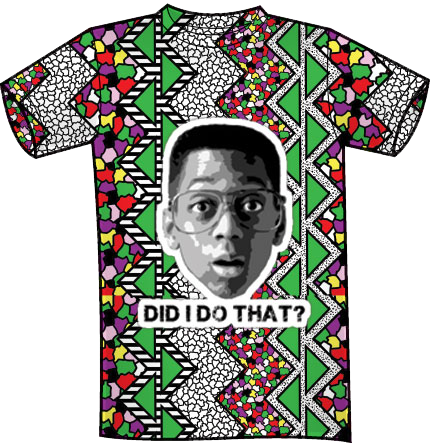 Urkel Tee - Active Shirt (433x443), Png Download