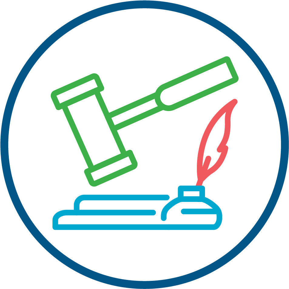 Gavel Icon Symbolizing Justification - Justification Icon (1024x1024), Png Download