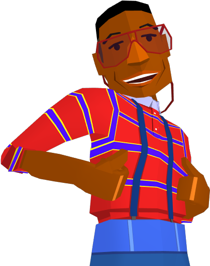 For This Months Cg Challenge I Modeled And Rigged Steve - Cartoon (960x540), Png Download