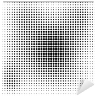 Halftone Dots Background Black And White Stylish Wall - Mesh (400x400), Png Download