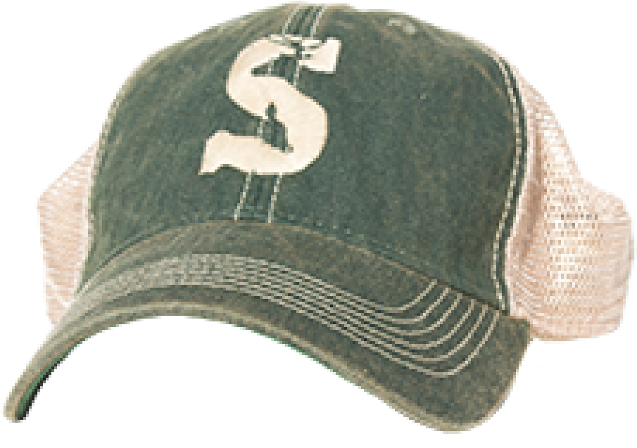 Turf Green - Hats At Mast General Store (1000x1000), Png Download