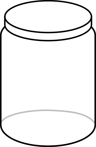 Empty Cookie Jar Clip Art - Clip Art (390x595), Png Download