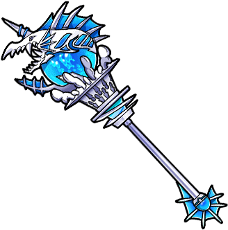 Gear Moses Staff Of Seas Render - Unison League Ur Staffs (380x380), Png Download
