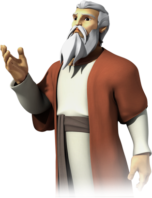 At God's Direction, Moses Led The Israelites Out Of - Moses (350x420), Png Download